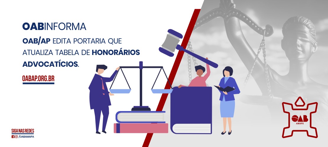 OAB/AP edita portaria que atualiza tabela de honorários advocatícios