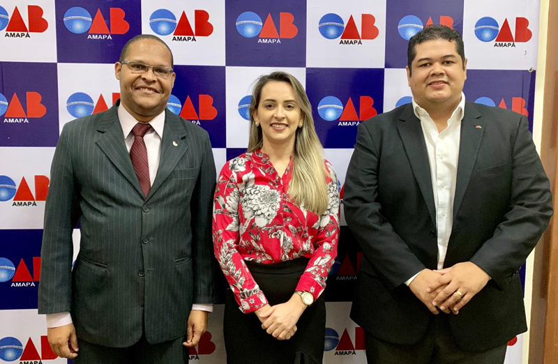 OAB/AP recebe visita da Associação dos Advogados do Brasil - ABA