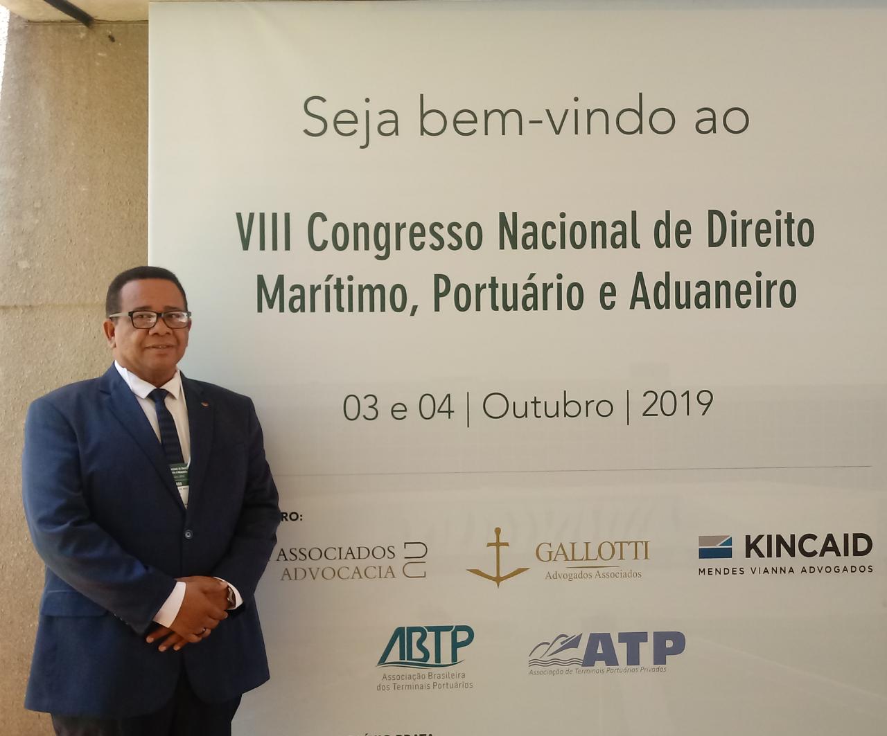 OAB-AP presente no VIII Congresso Nacional de Direito Marítimo, Portuário e Aduaneiro, em Brasília