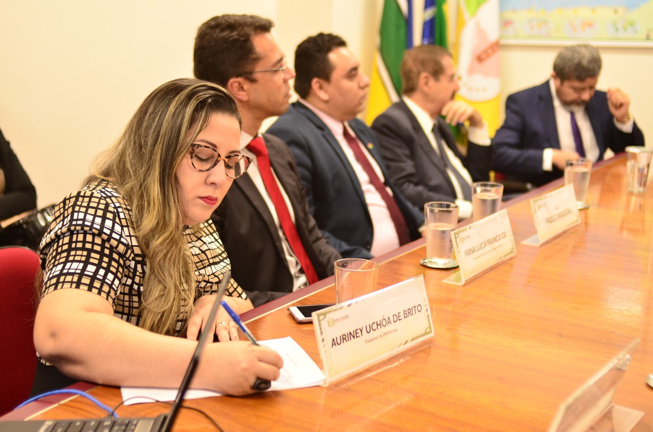 OAB Amapá participa de reunião sobre a implementação do PJe na Justiça Estadual