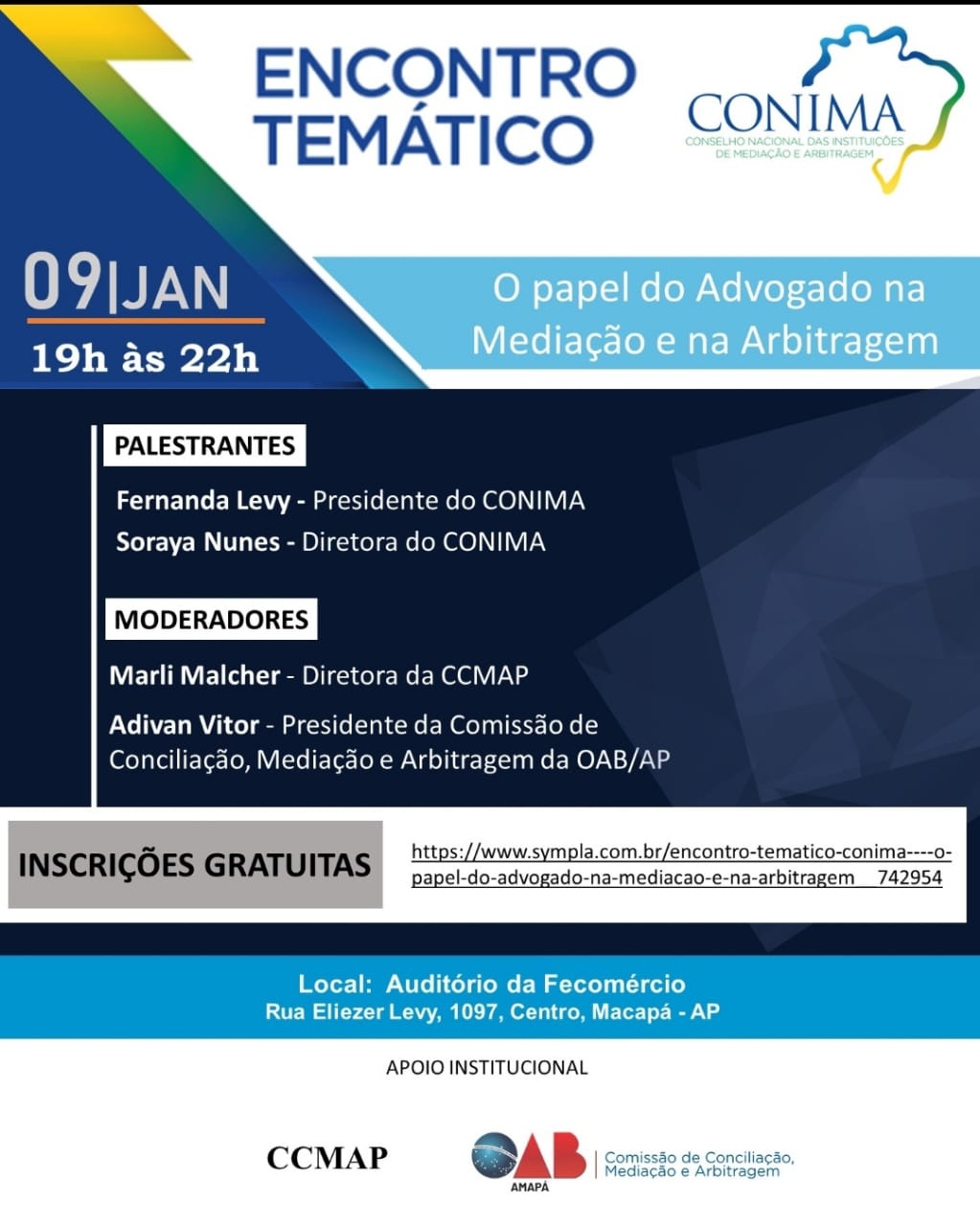 Evento discute o papel do advogado na mediação e na arbitragem