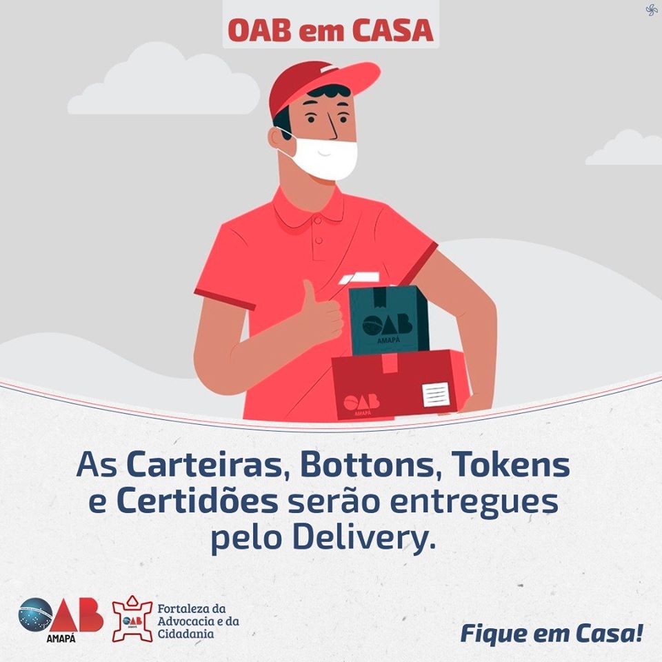 OAB Amapá realiza entrega de carteiras a novos advogados de forma Delivery